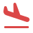 Cancel a flight icon
